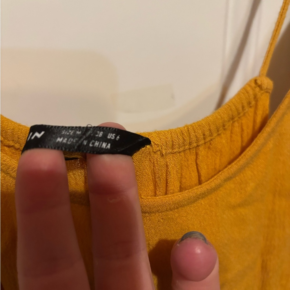 Women's Yellow Top